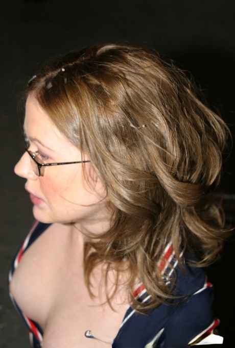 Trailer park slut sucks off two black men with her glasses on her face