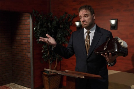 Cute blonde Madelyn Monroe sucks a hard manhood while fucking another one