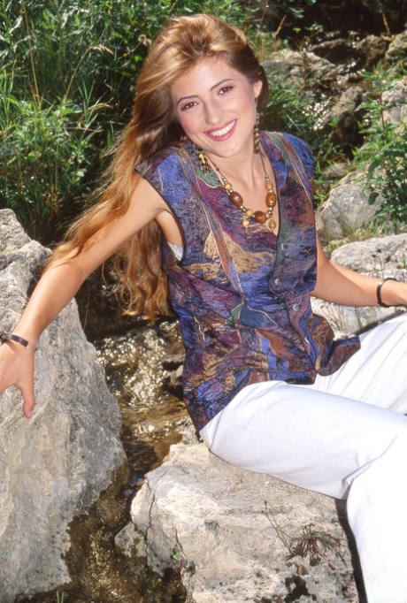 Redhead chick Monica gets double fucked before climax facials during a gangbang