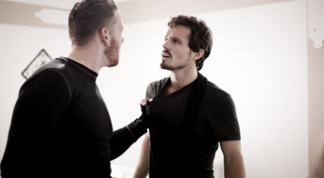 Attractive housewife Candice Dare gets her twat banged by two guys to get a creampie