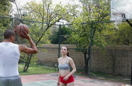 Chick Alexis Rodriguez instead of basketball wants to taste friend's bulge