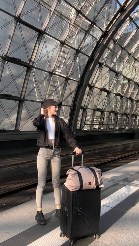 Cute young girl Katya Sun poses her numerous non-nude self shots