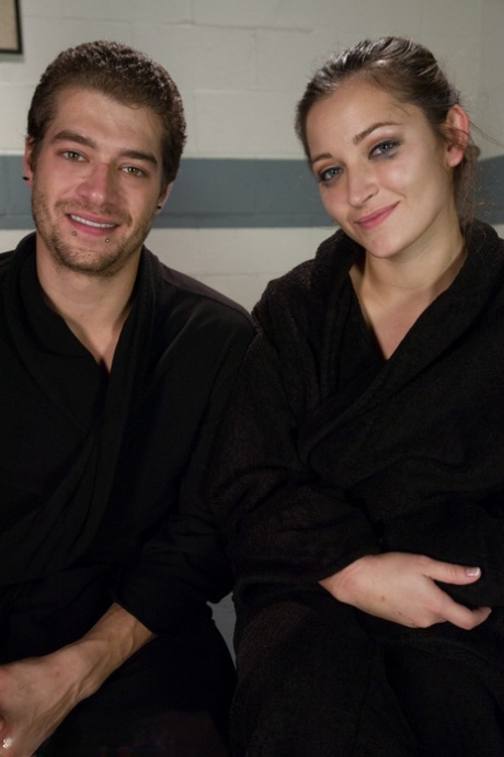 Fabulous pornstar Dani Daniels gets tied up & fucked in an examination chair