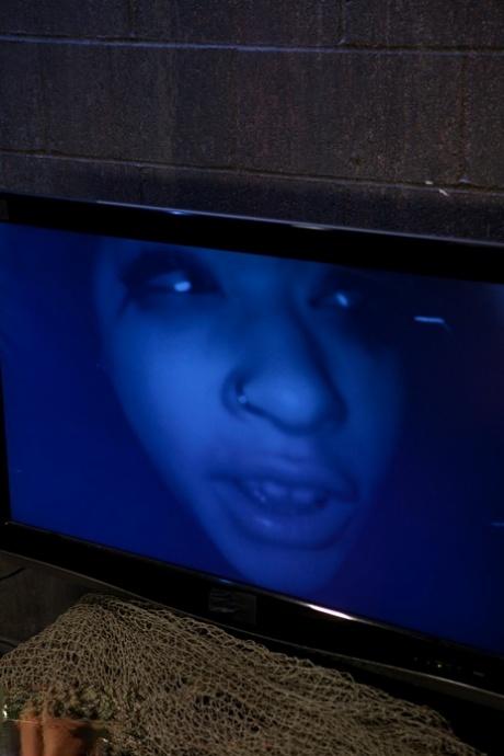 Black girl Skin Diamond, Maestro gets curves fucked after being placed in bondage