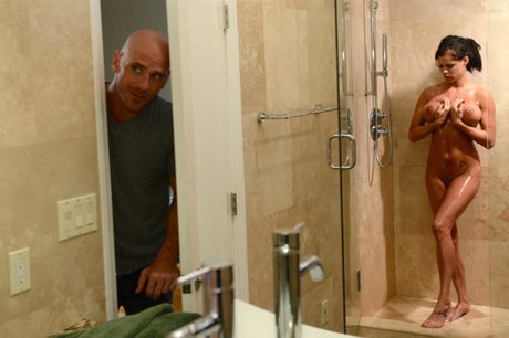 Busty Peta Jensen tastes the big fat manhood of Johnny Sins in every position