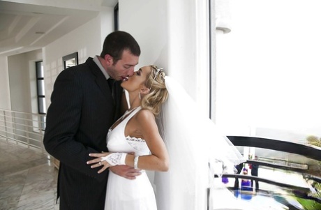 Curvaceous blonde bride gives a oral pleasure and gets shagged explicit