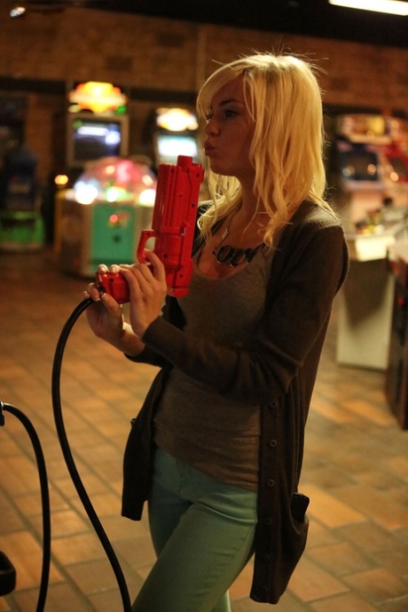 Young blonde Chloe Foster gets fucked hard by male pornstar Ryan Madison