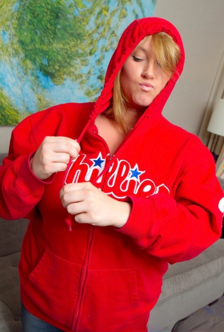 Attractive BBW Brooke Max exhibiting her wondrous huge breasts wearing lace panties