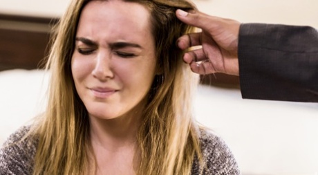 Big titted young adult Natasha Nice gets curves fucked by her black stepbrother