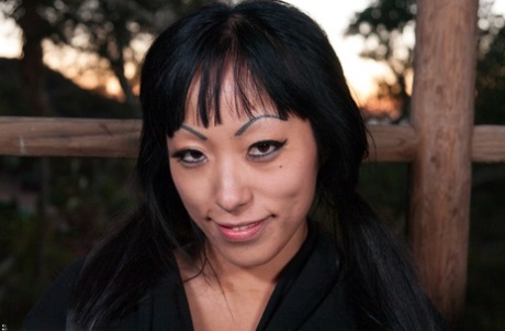 Brunette MATURE WOMAN Gaia endures a rough anal pounding while in bondage