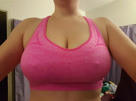 Big titted authentic takes artistic and semi-nude selfies around her house