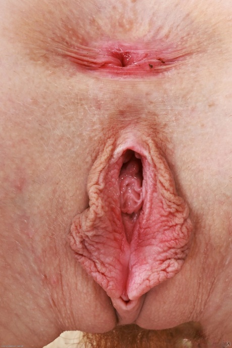 Skinny redhead Scarlet Skies strips natural & spreads her yummy femininity up close