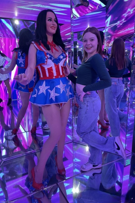 Little amateur girlfriend Adrianna Jade exposing her holes, big ass & tits